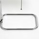 Large original 1980s chrome table lamp by Florian Schulz