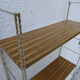 Modular wall shelf string