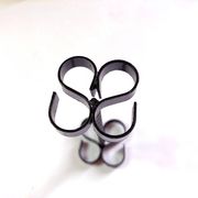 Box of 12 wrought iron cutlery holders