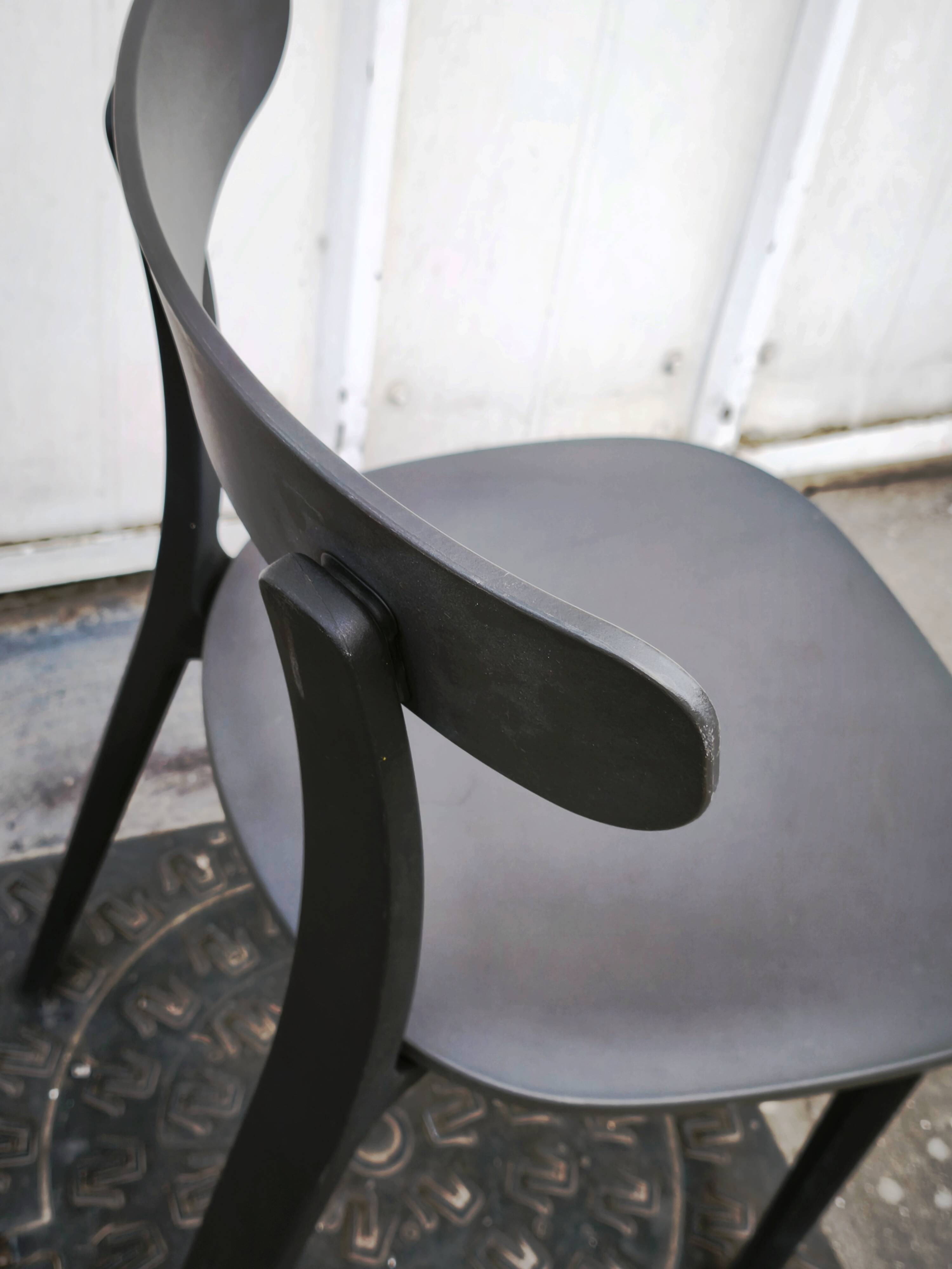 Set of 8 All Plastic Chairs, Vitra