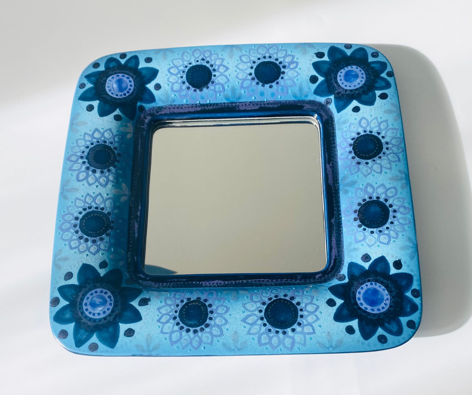 Arabia Finland ceramic mirror