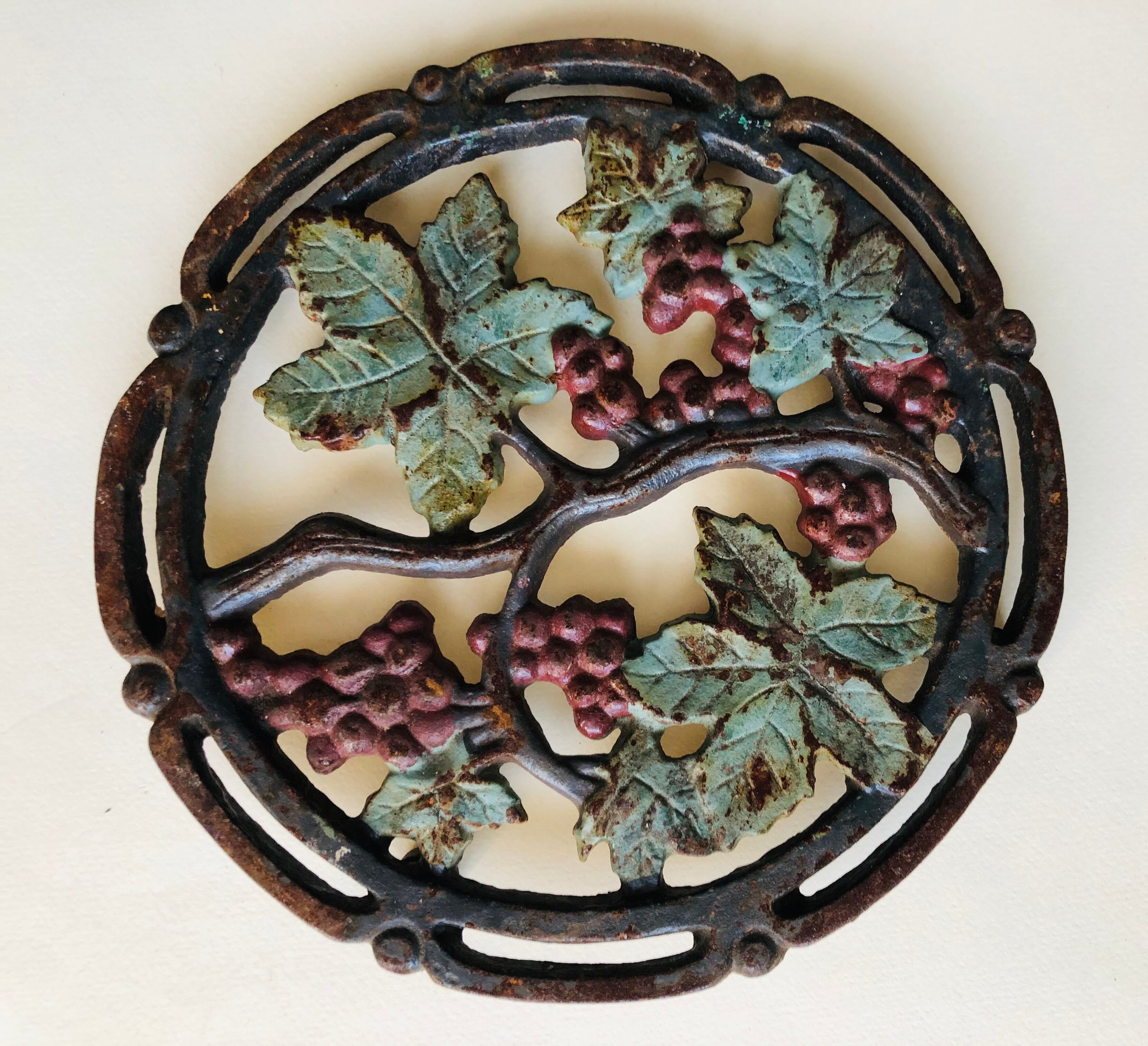Cast iron underside