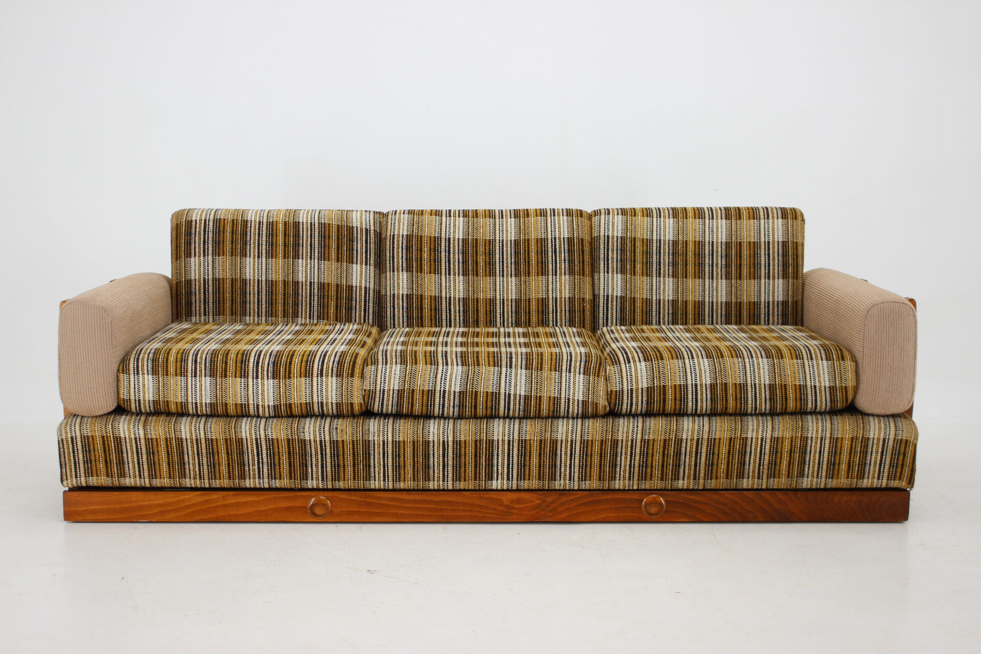 1970s Three Seater Sofa by Drevotvar, Czechoslovakia