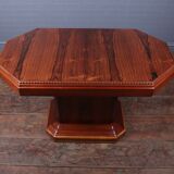 Table basse Art déco française en bois de rose c 1920