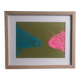 Colour paper artwork face to face