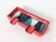 Mid-century ceramic brutalist ashtray catchall fat lava