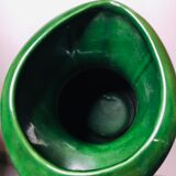 Pitcher from the 50s in green earthenware