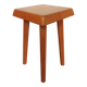 Tabouret en orme S01 design Pierre Chapo 1960