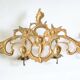 Bronze coat rack in Imperial style from the 1950s.