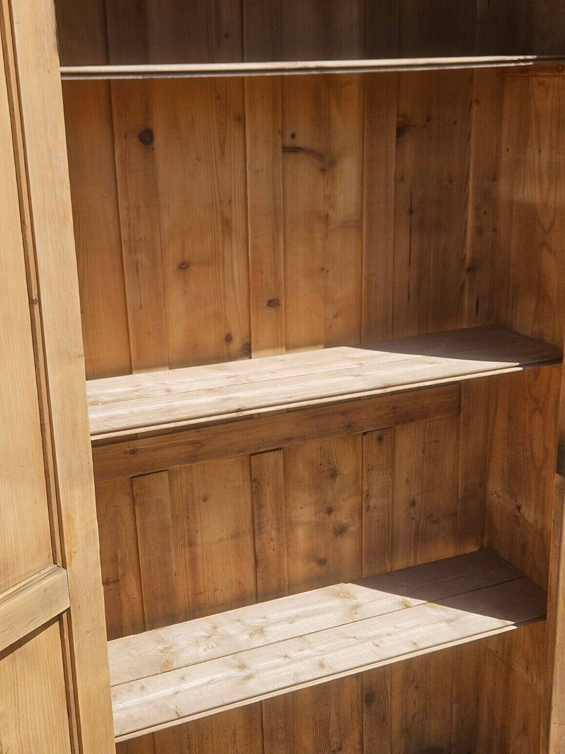 Renovated and distressed antique Parisian wardrobe | Gabrielle