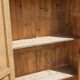 Renovated and distressed antique Parisian wardrobe | Gabrielle
