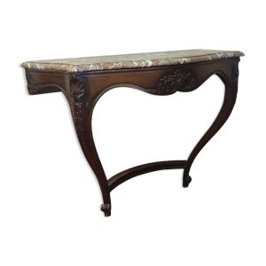 ancienne console en bois