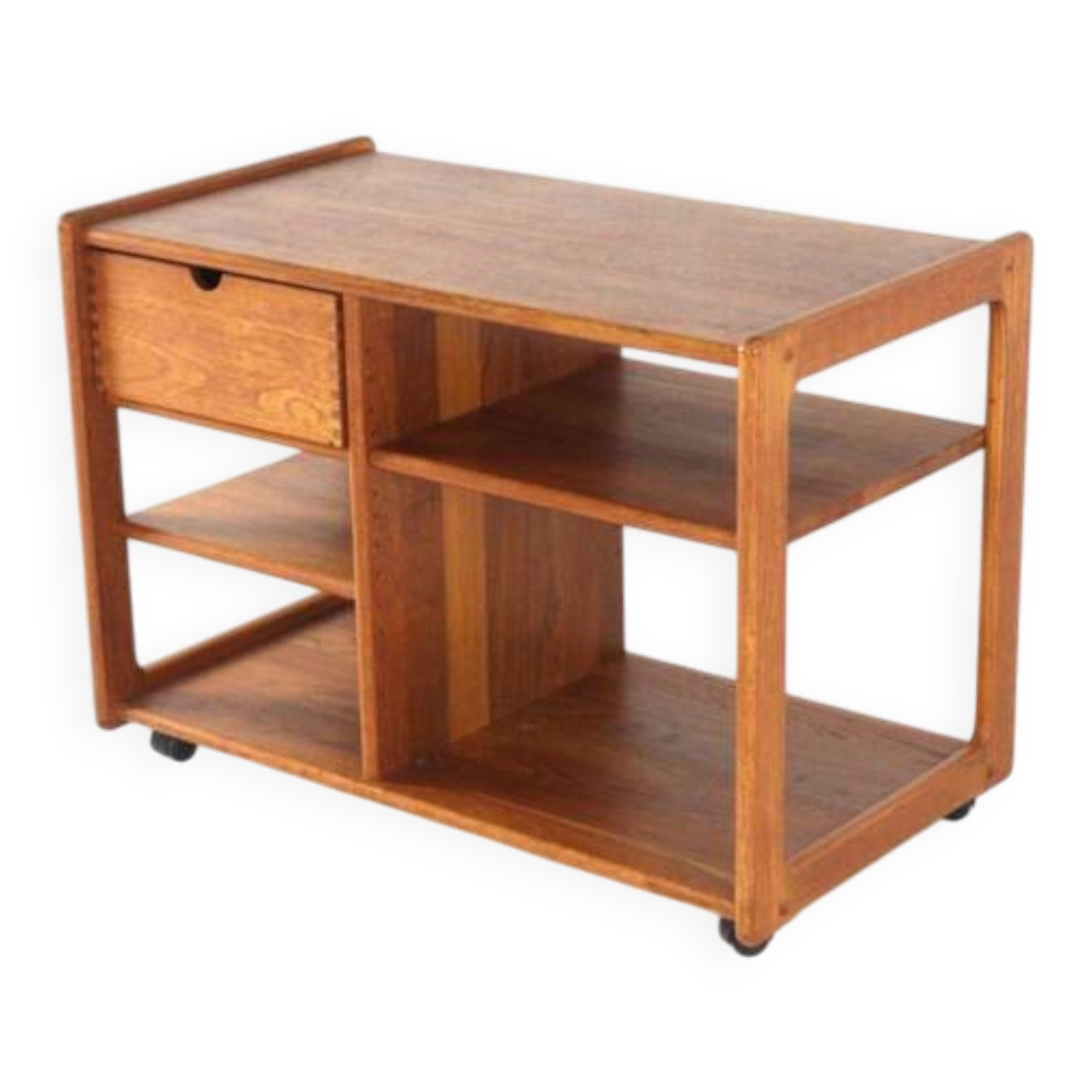 Danish trolley with drawer - teak danish design mid century modern