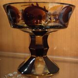 Old Bohemian Cut Crystal Cup
