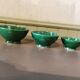 Trio of artisanal bowls Morocco