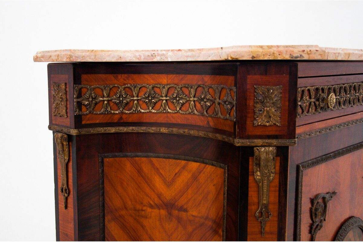 Buffet incrusté, Italie, années 1860.