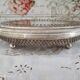 Dish warmer in silver metal openwork Goldsmith of France