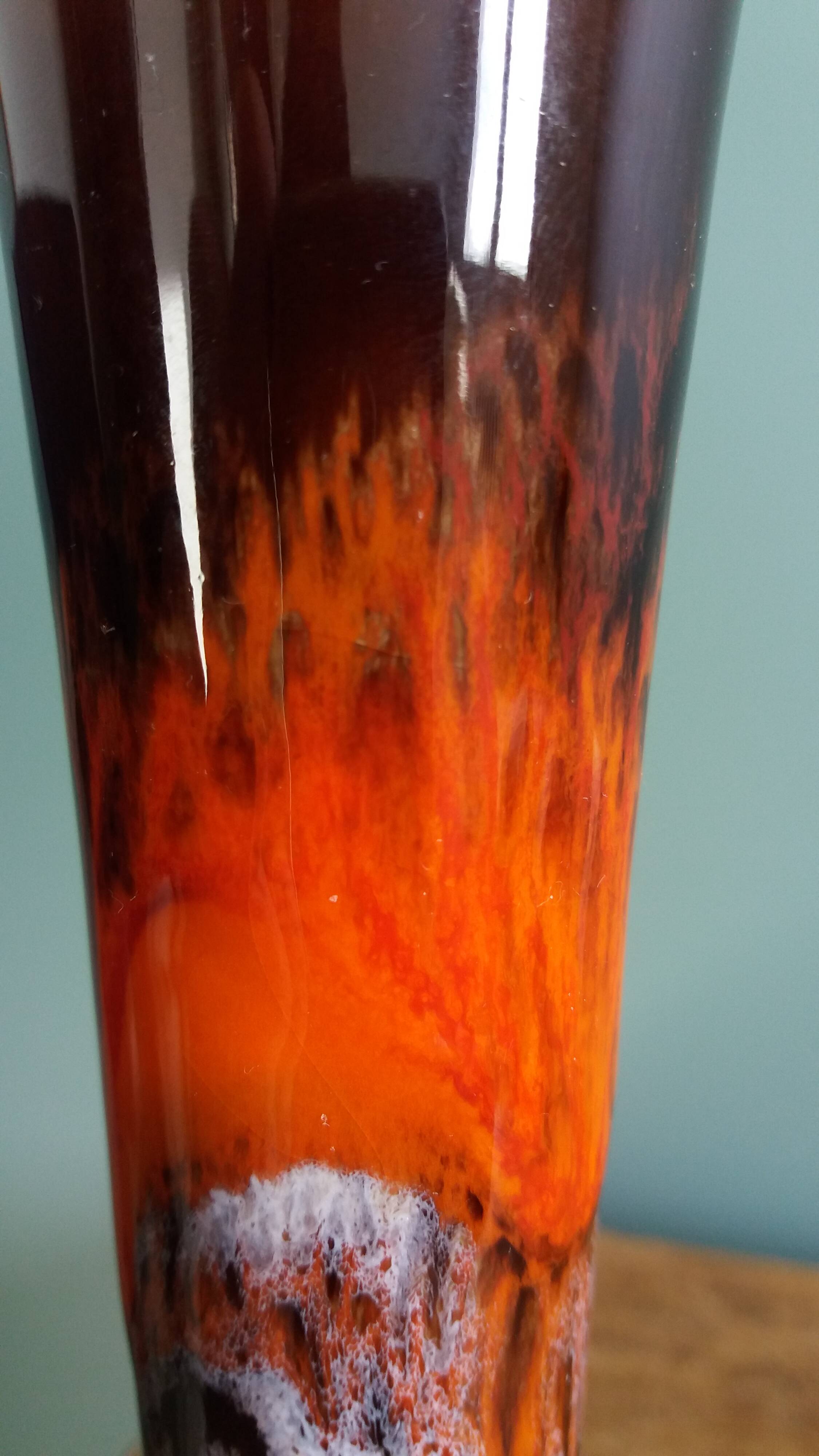 Vase soliflore Vallauris signed FPP Faïences and pottery from Provence