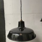 Enameled sheet metal lamps