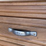 Restored solid wood Art Deco sideboard