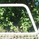 4 armchairs EMU model Rio Italian vintage 2 red and 2 white