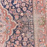 Hand-knotted Kashan rug
