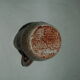 Pitcher ceramic vase zoomorphic bird Accolay 1960