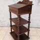 High Louis XIII writing desk in oak, 19th century.