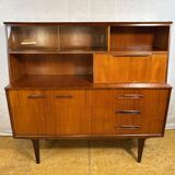 Mid Century Retro Teak Sideboard / Highboard by Jentique 1960  DanishD