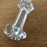 14 glass knife holders cut with "flower" motifs