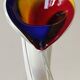 Jack in the Pulpit/Murano Soliflore Vase. Blown glass. Height 19 cm