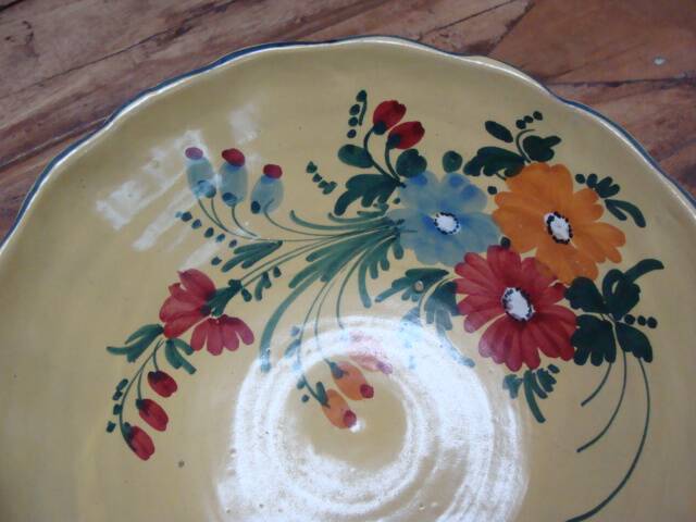 Vintage italian ceramic deep dish