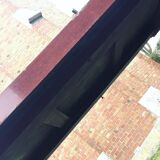 Burgundy red bistro table
