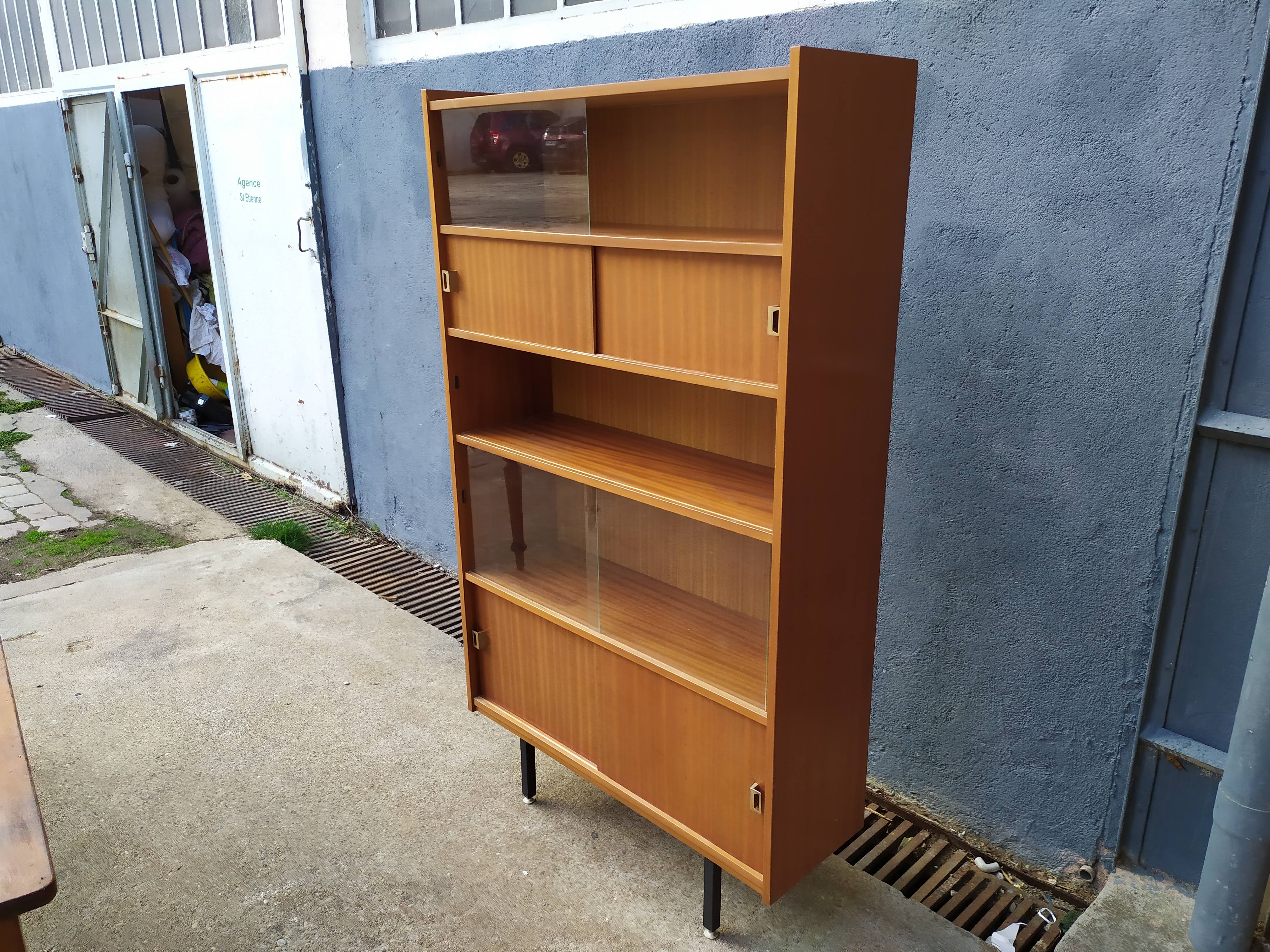 Vintage library shelf 1960