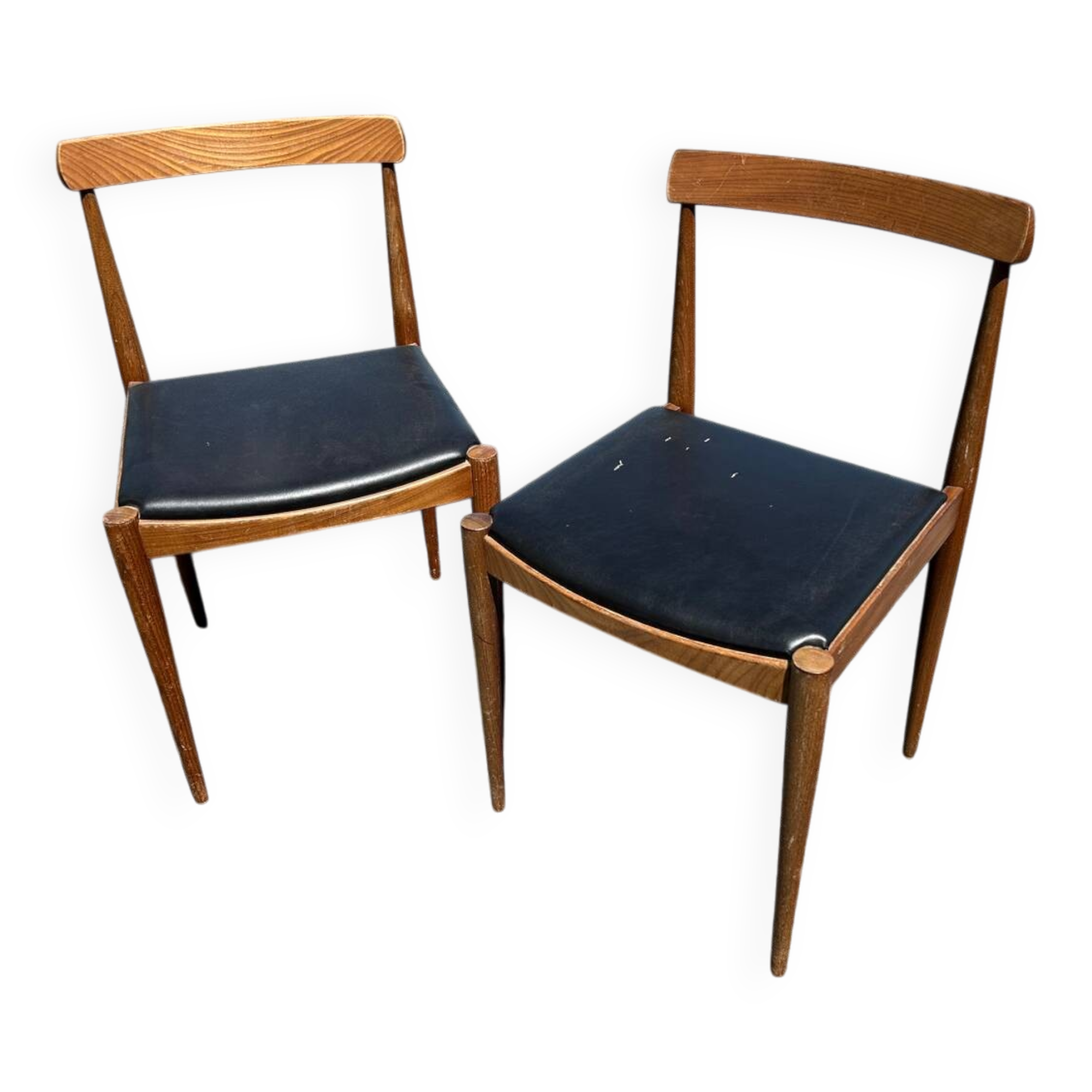 Set of 2 vintage 1960s chairs by Alfred Hendrickx Belform