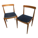 Set of 2 vintage 1960s chairs by Alfred Hendrickx Belform