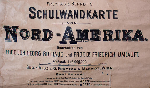 Affiche "Amérique du Nord" Friedrich Umlauft 1925