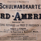 Affiche "Amérique du Nord" Friedrich Umlauft 1925
