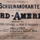 Affiche "Amérique du Nord" Friedrich Umlauft 1925