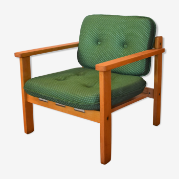 Mid-Century armchair in green, 1950s/60s