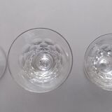 Service of 32 art deco glasses