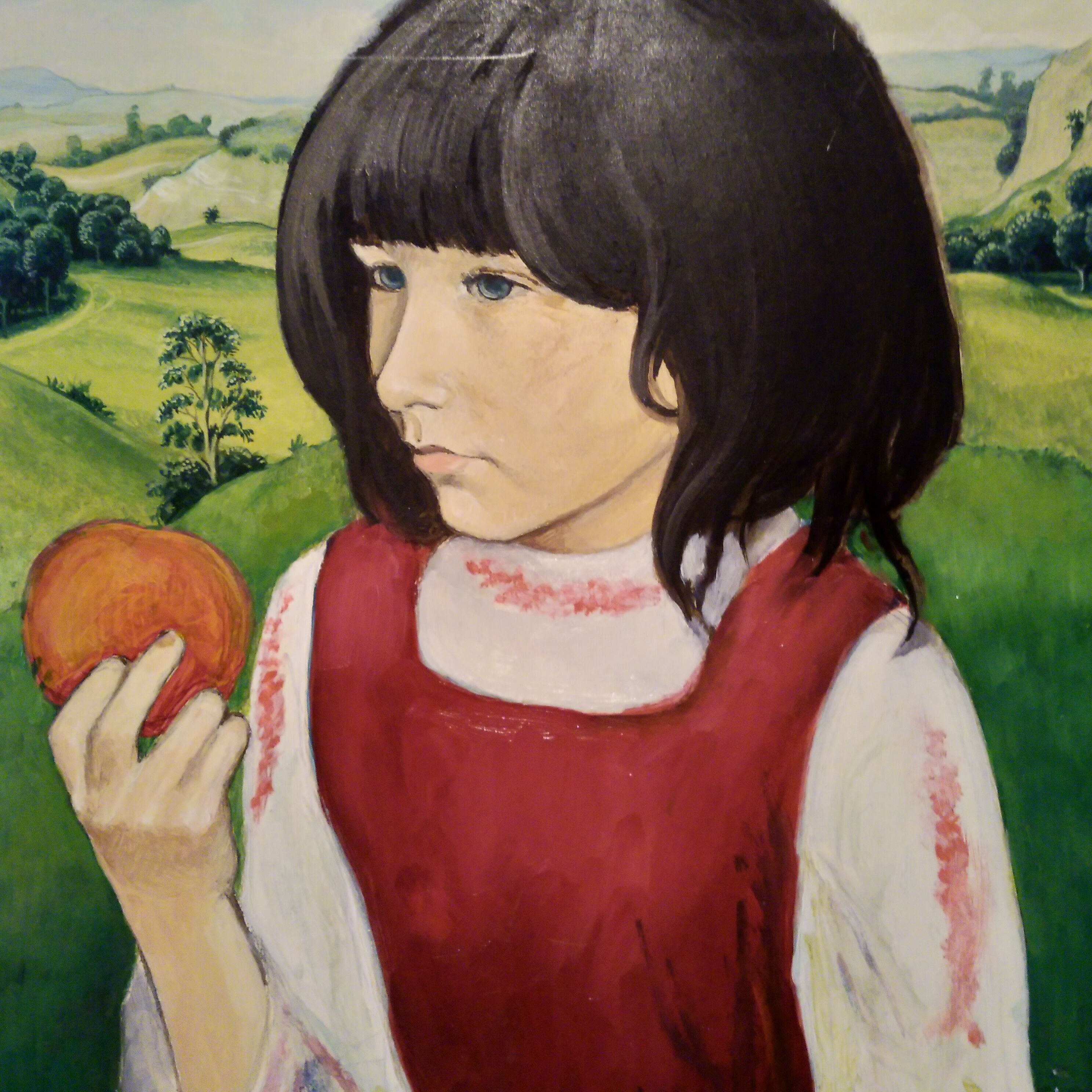 Portrait of little girl