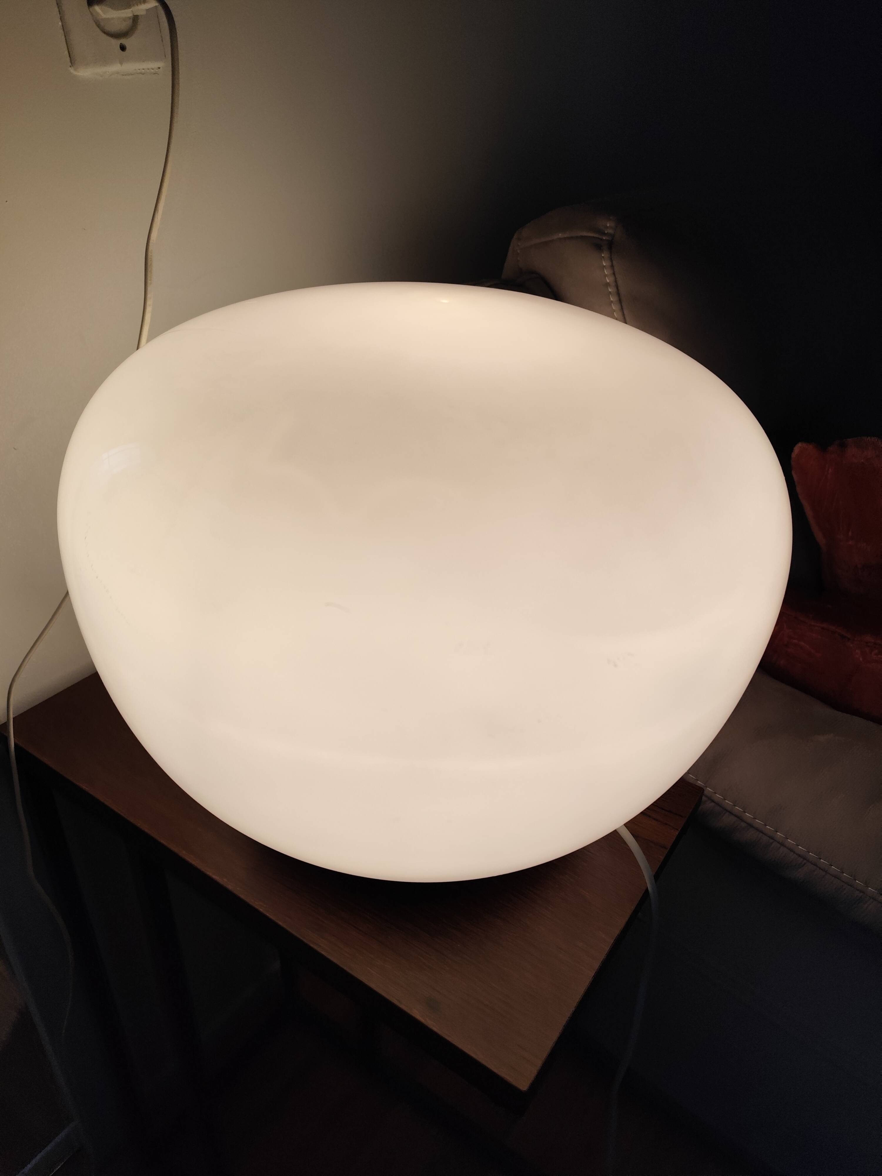 Lampe boule Ikea vintage