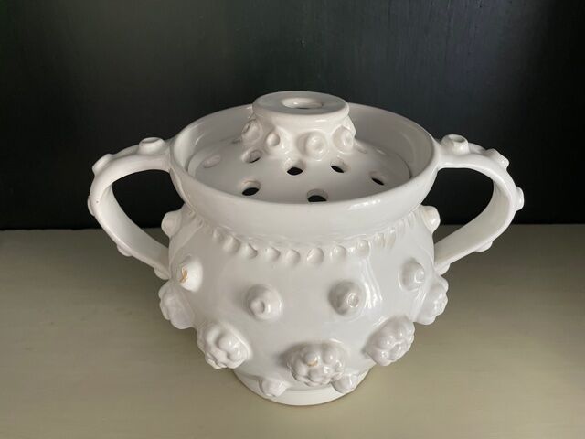 Vase Malicorne Pique flowers