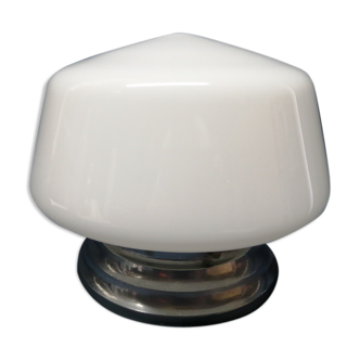 Opaline old vintage ceiling globe