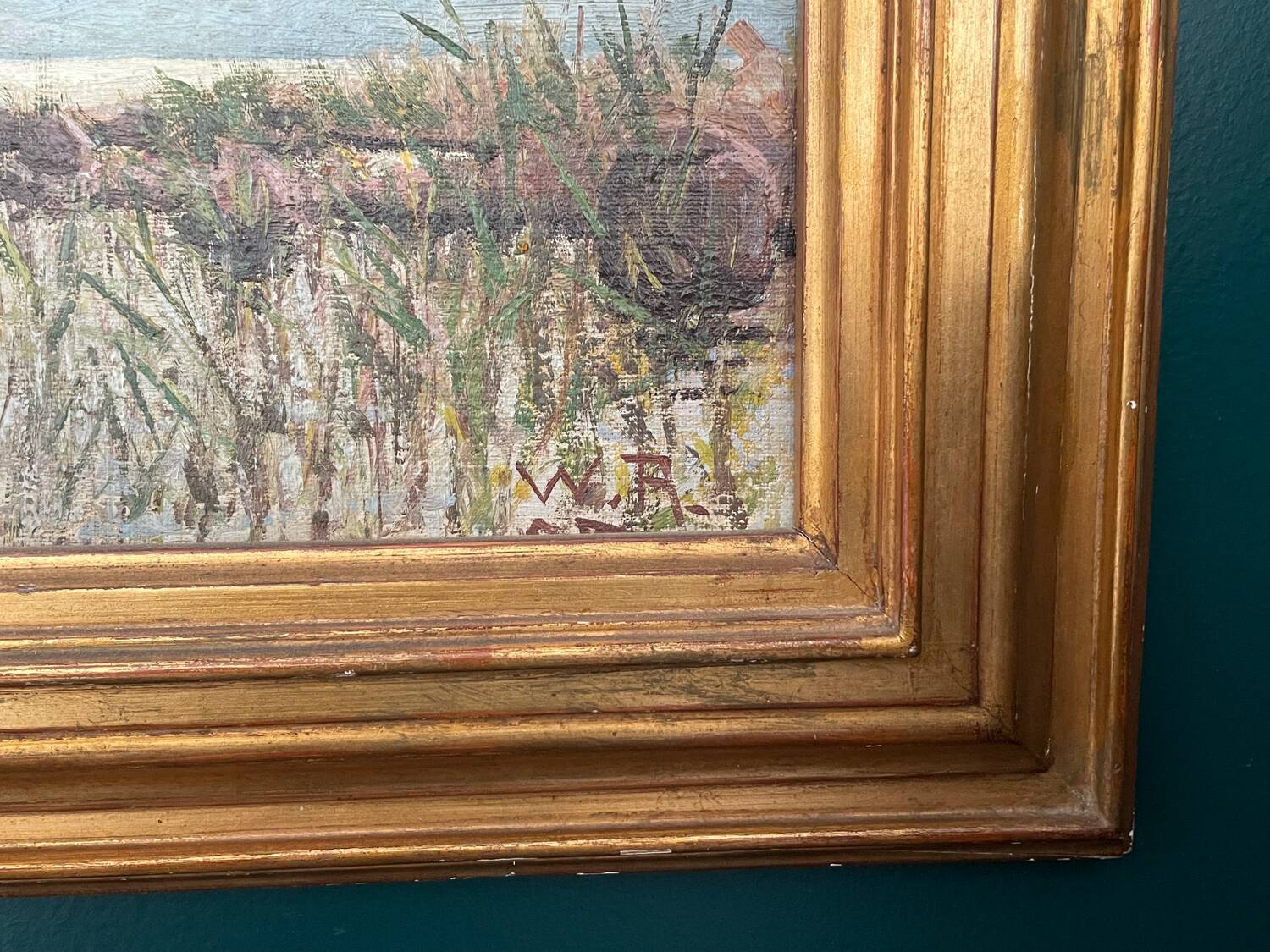 Oil painting by William Rothlisberger 1933