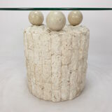 Magnussen Ponte Travertine Coffee Table, 1980s