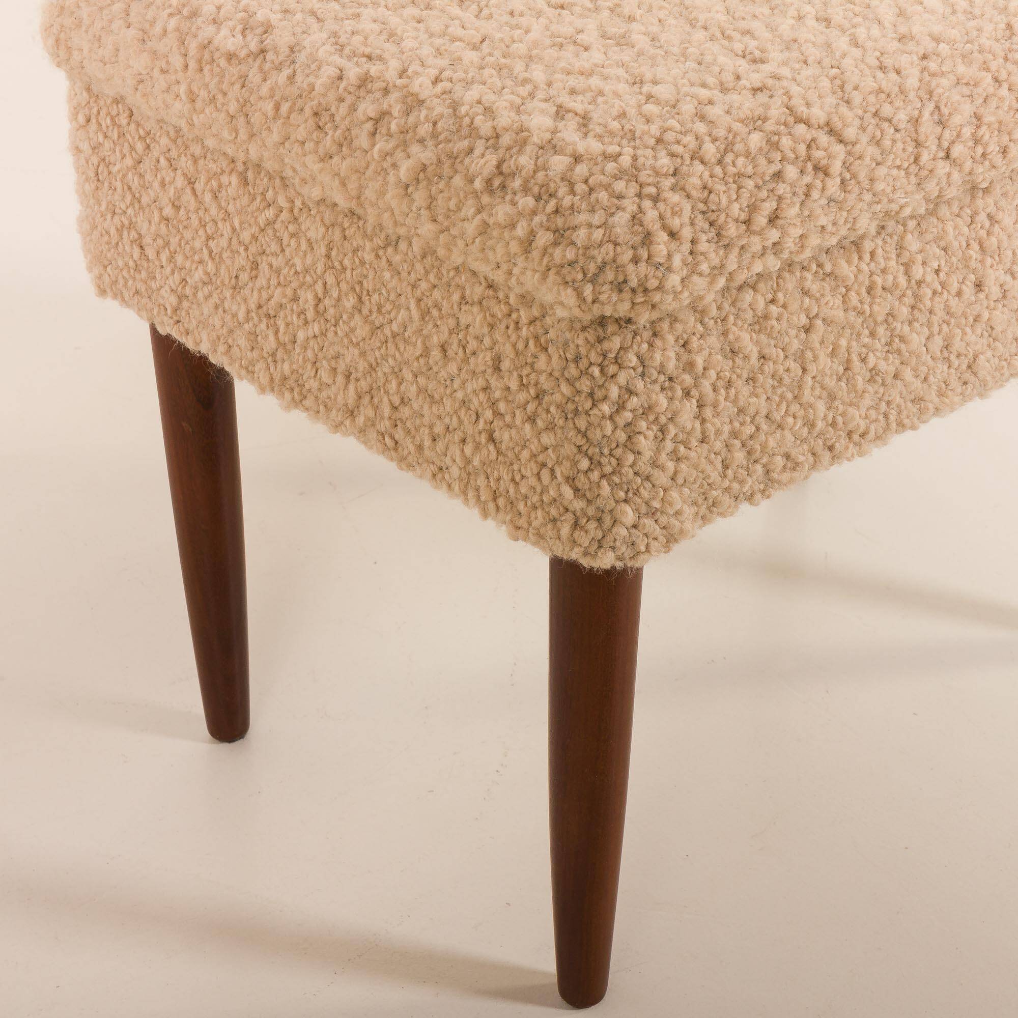 Danish mid-century modern footstool, 1960s