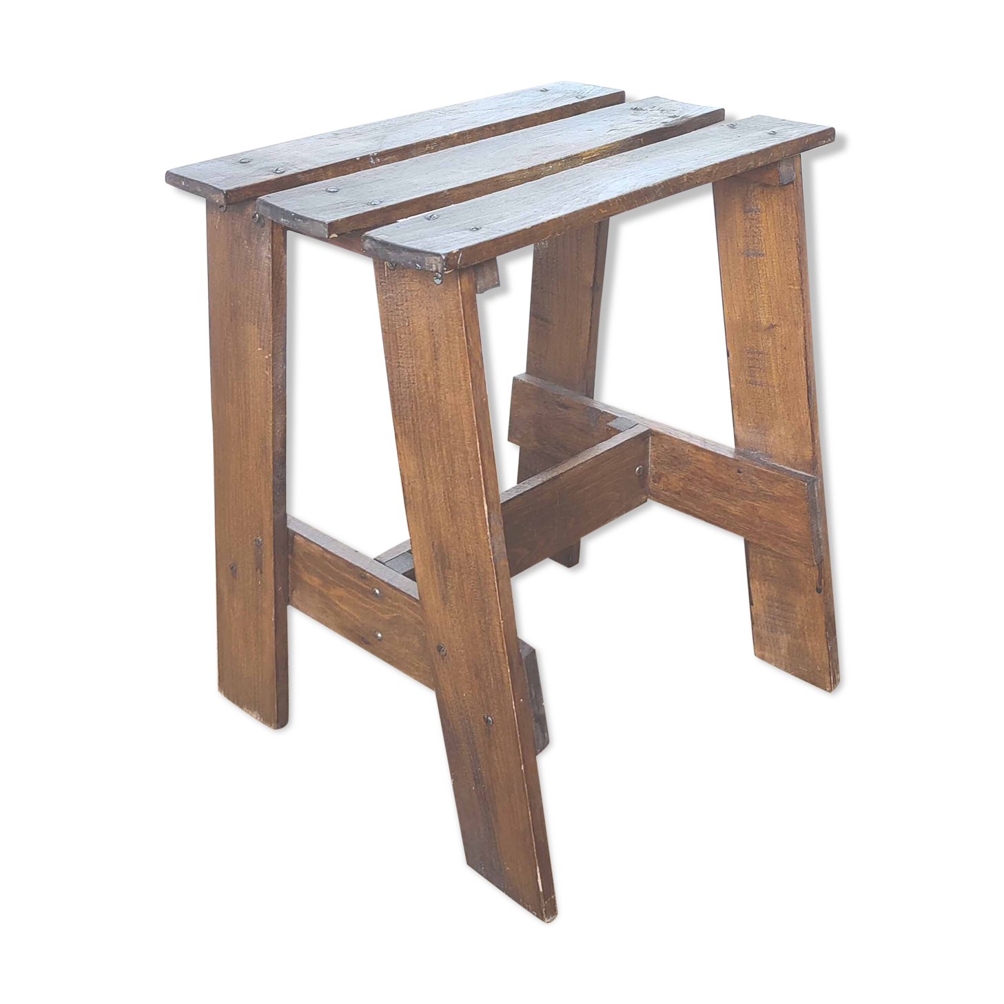 Wooden stool
