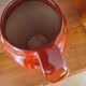 Large red jug or vase by Max Idlas